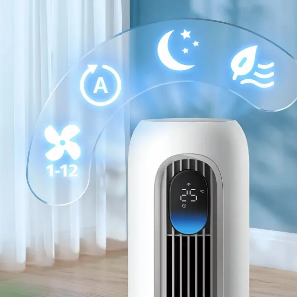 Вентилятор колонний Series 7001 білий Philips (CX7550/00) - Фото 5