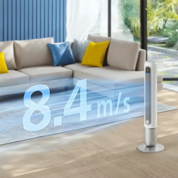 Вентилятор колонний Series 7001 білий Philips (CX7550/00) - Фото 6