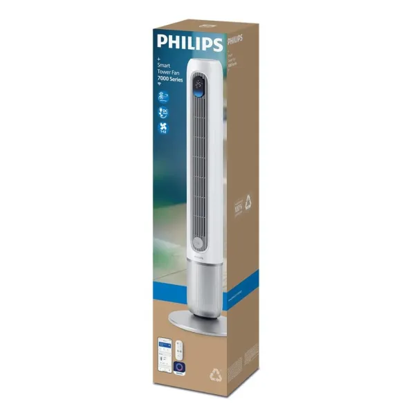 Вентилятор колонний Series 7001 білий Philips (CX7550/00) - Фото 8