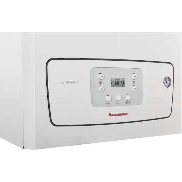Котел газовый двухконтурный  конденсационный Victrix Tera V2 28 EU 24/28кВт Immergas (3.032930) - Фото 1