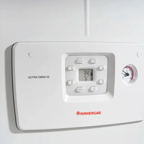 Котел газовый конденсационный двухконтурный Victrix OMNIA 25 V2 R,  20/26 кВт, Immergas (3.036486) - Фото 1