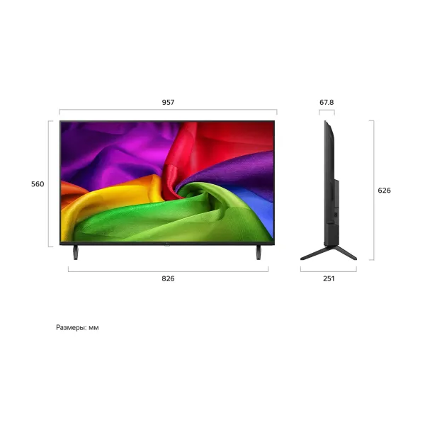 Телевізор 43" UHD 60Hz WebOS чорний LG (43NU800B6LC) - Фото 30