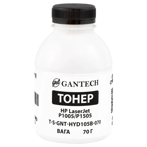 Тонер HP LaserJet P1005/P1505 флакон, 70 г GNT toner (TSM-HYD105B-070) - Фото 111