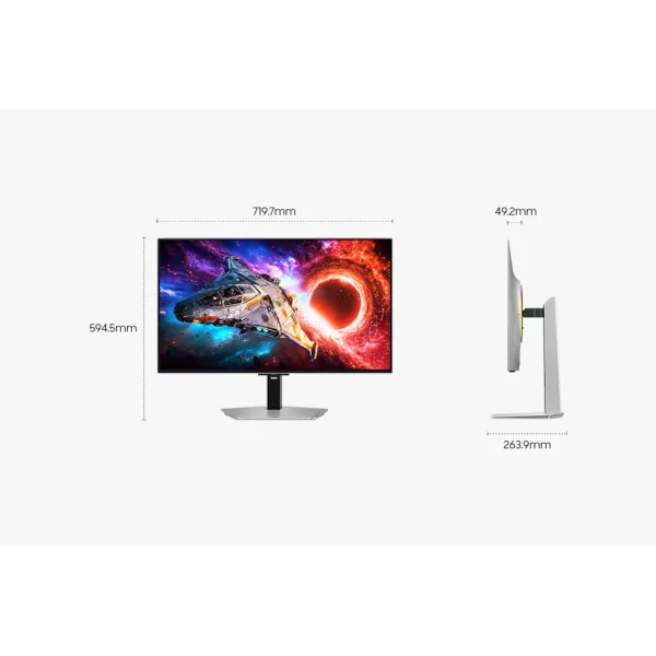 Монітор 32" Odyssey Gaming G80SH, OLED, 240Hz Samsung (LS32HG802SIXUA) - Фото 16