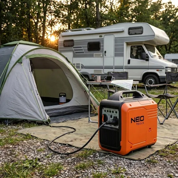 Генератор бензиновий інверторний 230В, 1.8/2.0кВт Neo Tools (04-733) - Фото 1