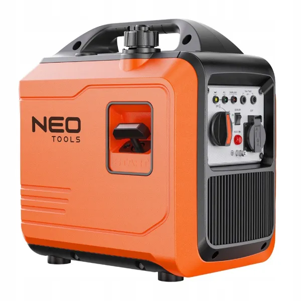 Генератор бензиновий інверторний 230В, 1.8/2.0кВт Neo Tools (04-733) - Фото 4