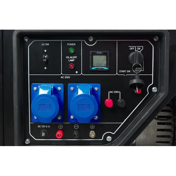 Генератор дизельный 230В, 9-10кВт, EnerSol (SKD-10EBA) - Фото 8