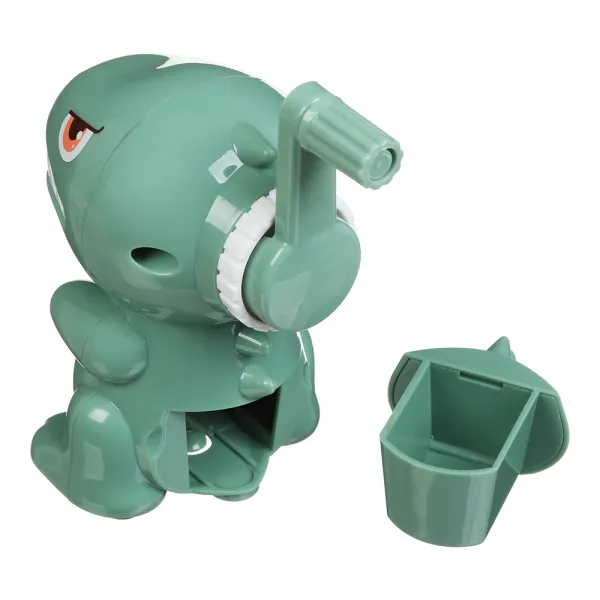 Точилка для олівців DINO, механічна, зелена, KIDS Line ZiBi (ZB.5507) - Фото 1